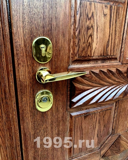 Двухсистемный замок, вид спереди Двухсистемный замок, вид спереди