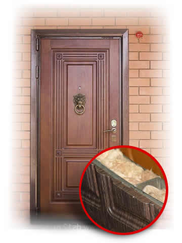 Утепленная уличная дверь Уличная утепленная дверь